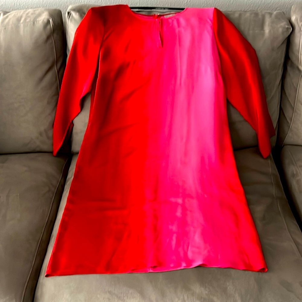 Shaded silk dress.  💯 silk!